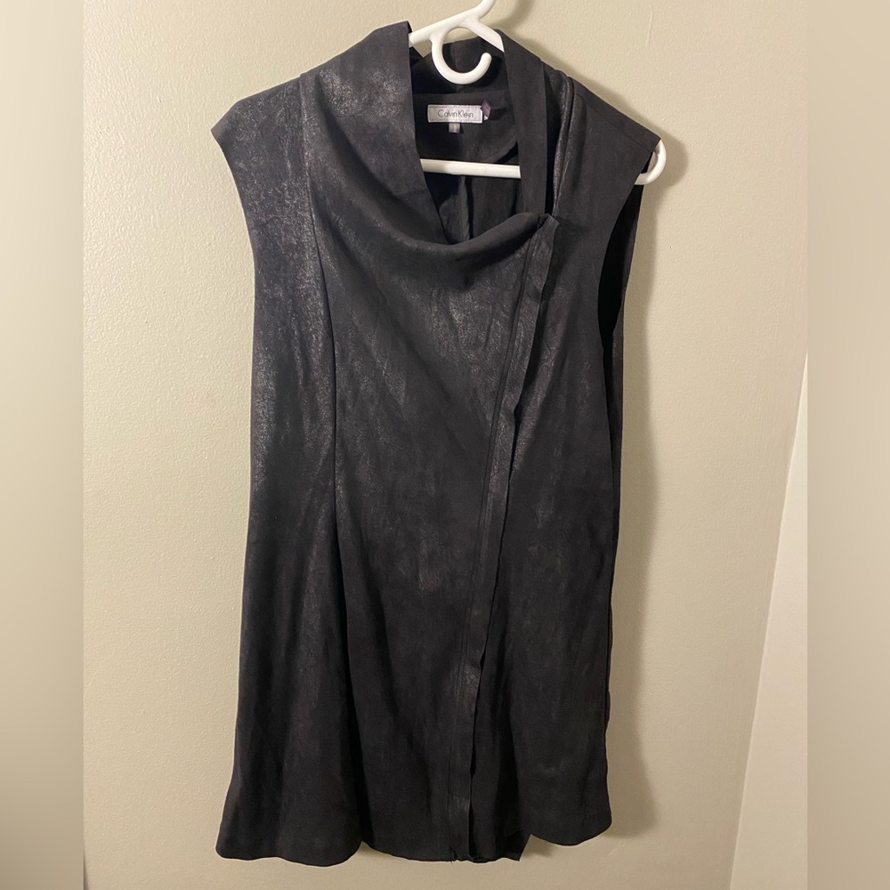 Calvin Klein zip up Cocktail dress Large excellent condition